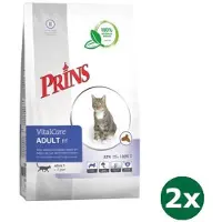 Prins cat vital care adult fit kattenvoer 2x 10 kg