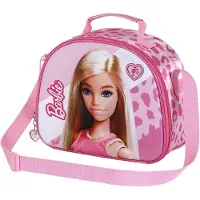 KARACTERMANIA Barbie Fashion 3d Lunch Bag Roze
