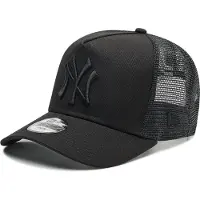 New Era Hoed '9FORTY Aframe Trucker New York Yankees Kids Cap' zwart
