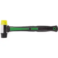 GereedschapXXL Rubberhamer ø30mm 310g Fiber Profi - Perfect voor tegelwerk!