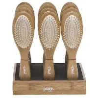 Source Balance Bamboe Haarborstel 24cm Pure Bruin bruin Bamboe Borstel
