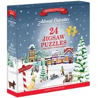 Eurographics Christmas Town Fair Adventskalender 24 x 50 Stukjes
