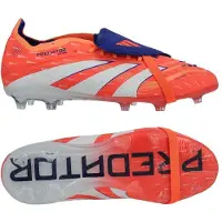 Adidas Predator Elite FT Gras Voetbalschoenen (FG) Kids Oranje Wit Blauw