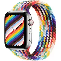 Apple Gevlochten solobandje voor de Watch | 44/45/46/49 mm - Maat 5 - Pride Edition
