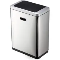Durable No Touch vuilnisbak met sensor (2x20 liter)