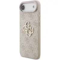 GUESS 4G Metal Logo Backcover voor de Apple iPhone Air - Roze