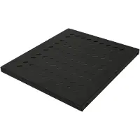 Logilink SF1F85B 19 inch 1 HE Vast inbouw Geschikt voor kastdiepte: 1000 mm Zwart