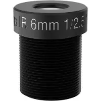 Axis Objectief M12 - COMMUNICATIES - 01813-001 - Beeldstabilisator - F2.0 - 6mm Zwart