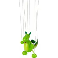 Goki Marionet - Dinosaurus - 16Cm - Hout - 3 Jaar