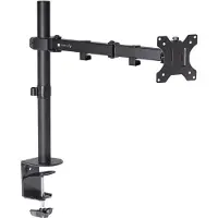 Techly ICA-LCD 503BK2 Draaiende Bureaubeugel voor 13-27" LCD Monitoren, 8kg