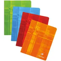 Clairefontaine geruit schrift A5+ assorti 10 stuks 36 vellen (10 mm)