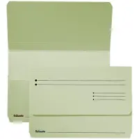 Esselte Pocket-File kartonnen dossiermappen groen (25 stuks)