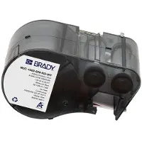 Brady M5C-1500-595-RD-WT tape vinyl wit op rood | 38,1 mm x 7,62 m (origineel)