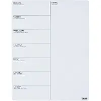 Desq 4225 Weekplanner Wit 30 x 40 cm