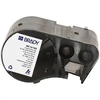 Brady M5-12-109 polyethyleen tags zwart op wit | 76,20 mm x 19,05 mm (origineel)