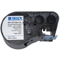 Brady MC-375-7641-YL tape krimpkous | zwart op geel | 16,4mm x 2,13m