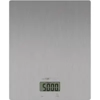 Clatronic KW 3821 Edelstahl Keukenweegschaal Digitaal Weegbereik (max.)=5000 g RVS 206 x 176 x 19