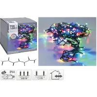 Koopman AX8402070 Kerstverlichting 720 LED Multi Color - 54 m