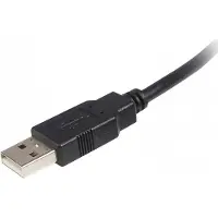 StarTech.com Kabel USB A naar USB B Startech USB2HAB1M Zwart