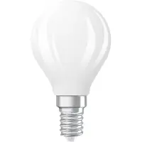 Osram LED Filament Kogellamp E14 - 1.8W 250lm 2700K 230V - Mat Glas - Ø45mm - Dimbaar - Geschikt voor nachtlampen, hotels, sfeerverlichting