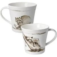 Goebel - Peter Schnellhardt | Koffie / Thee Mok Klein dutje | Beker - porselein - 350ml - 2 stuks