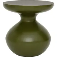 Tikamoon Bijzettafel Tummy Green Ø38