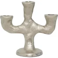Urban Nature Culture D'argento kandelaar 18 cm Silver