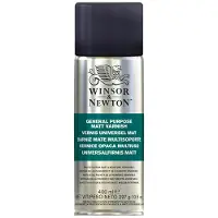Winsor & Newton olieverf universele vernisspray mat (400 ml)