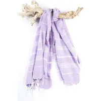 Call It Fouta Hamamdoek Take me to the Beach! lavender van Call it Fouta!