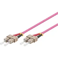 Alcasa , 20 meter, SC/SC connector, OM4 vezeloptiek