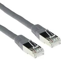 ACT FB2051 LSZH F/UTP CAT5E Patchkabel Grijs - 1,5 meter