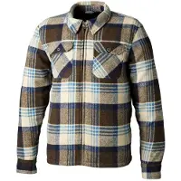 Rst Brushed Shirt Bruin Blauw Geblokt Maat 48