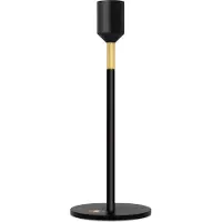 Nordic Flame - Candle Holder - Black 19 cm