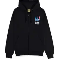 Lilo & Stitch - Disney Vest met capuchon - Stitch - S tot XXL - voor Mannen - zwart - Maat S