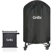 GrillX Kamado bbq hoes 18 inch ook voor kamado's met tafels barbecue hoes