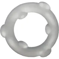 Oxballs - Spinner - Siliconen Cockring - Transparant
