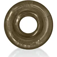 Oxballs - Rimz Softlips - Siliconen/TPR Cockring - Rookgrijs
