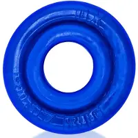 Oxballs - Rimz Big Softlips - Siliconen/TPR Cockring - Blauw