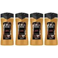 Axe Douchegel - Copper Santal - 4 x 300 ml - Voordeelverpakking