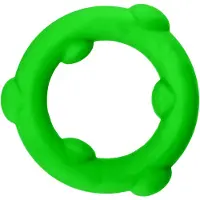 Oxballs - Spinner - Siliconen Cockring - Groen