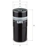 Ufi 24.276.00 Brandstoffilter