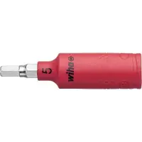 Wiha 246246 Dopsleutelinzet geïsoleerd 1/4" binnenzeskant 5.0 mm x 65 mm - 43111