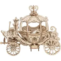 Rolife Puzzle 3D En Boîte Pumpkin Cart 182 pièces