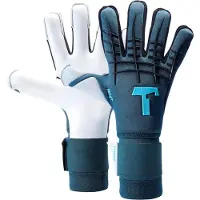 T1tan Petrol Beast 3.0 Goalkeeper Gloves With Finger Protection Blauw 7
