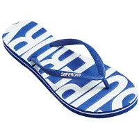 Superdry Vintage Teenslippers Blauw Grootte: L