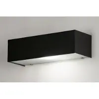 Lumidora Wandlamp 30905 - Voor buiten - E27 - 6.0 Watt - 500 Lumen - 2700 Kelvin - Zwart - Metaal - Buitenlamp - IP44 - Met Sensor