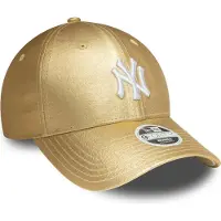 New Era 9forty NY Metallic Gold Womens Cap | Default Title