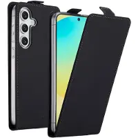 Accezz Flipcase voor de Samsung Galaxy S25 FE - Zwart