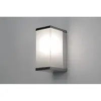 Lumidora Wandlamp 30249 - Voor buiten - DORIEN - E27 - 6.0 Watt - 500 Lumen - 2700 Kelvin - Wit - Aluminium - Kunststof - Buitenlamp - IP44 - Met Sensor