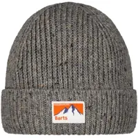 Barts gebreide muts grijs Jongens Polyester Effen - maat 53
